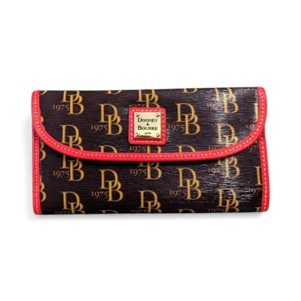 Dooney & Bourke Gretta Chocolate Brown Wallet